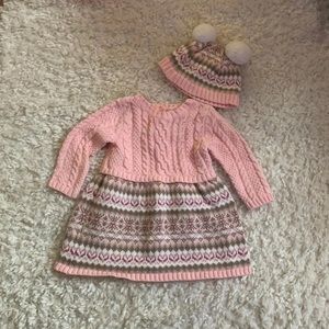 Baby girl sweater dress